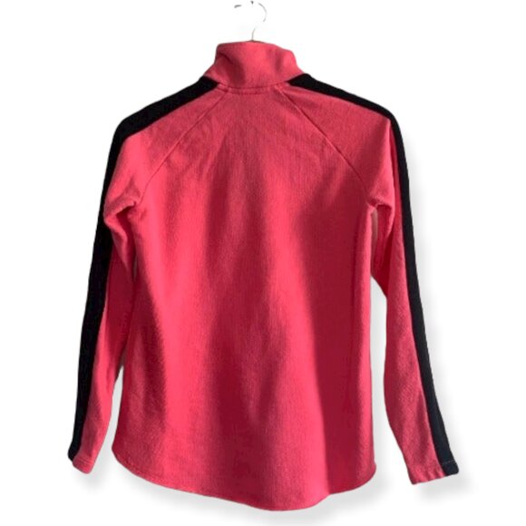 PINK Victoria's Secret Quarter Zip Sweatshirt Hot Pink  Size Extra Small - Picture 4 of 5